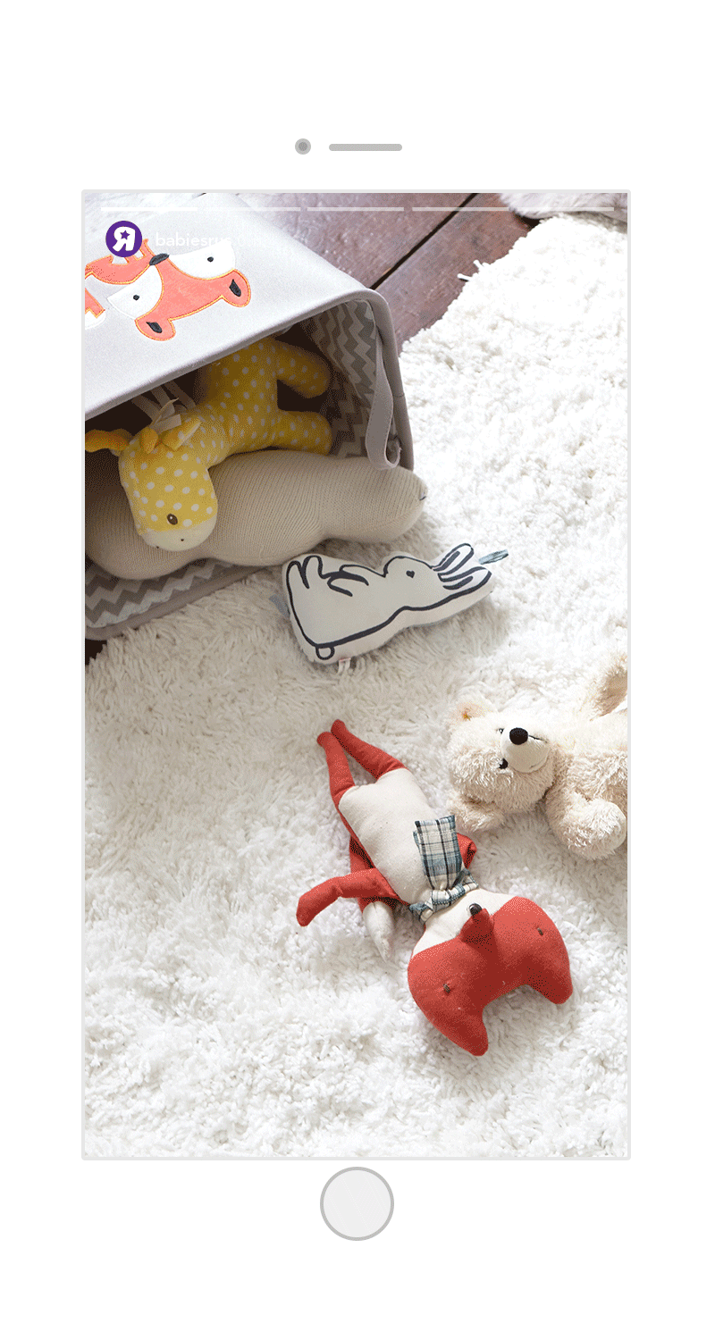 Babies"R"Us Instagram Story