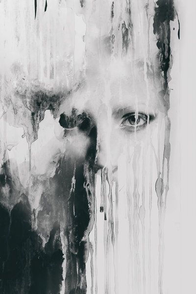 drawing woman portrait