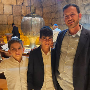 R' Mendy and Yosef Chaim Zafir