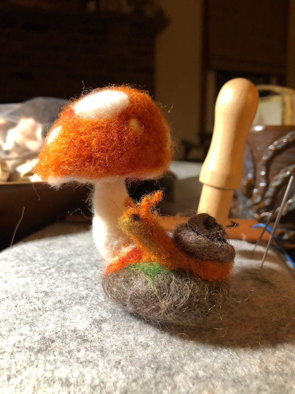 Thumbnail: Custom Felted Baby Mobile