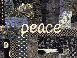 Maggie Vanderweit - Indigo Peace (detail)