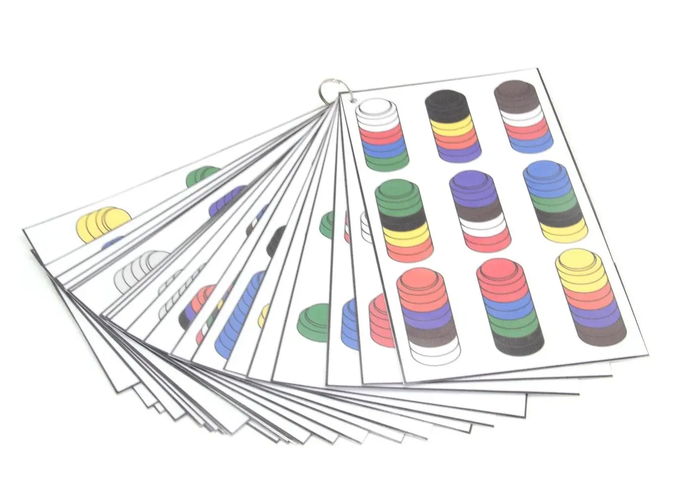 Stapeldopjesspel - Opdrachtkaarten RO