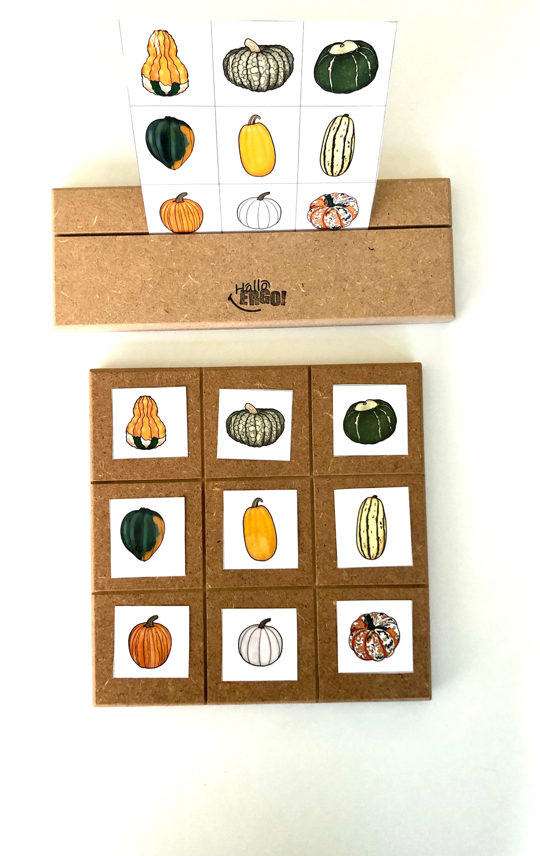 Rasterbord: Pompoenen Juf Maike