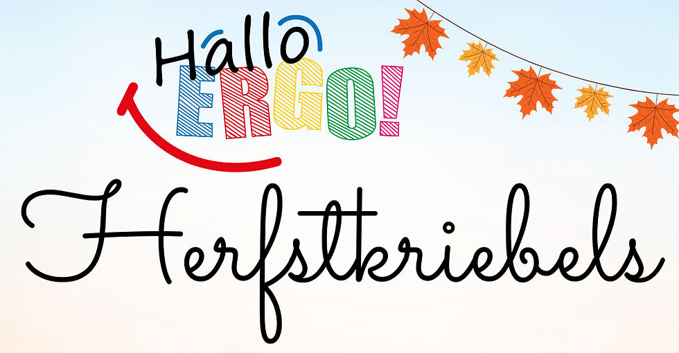 Hallo Ergo! Herfstkriebels