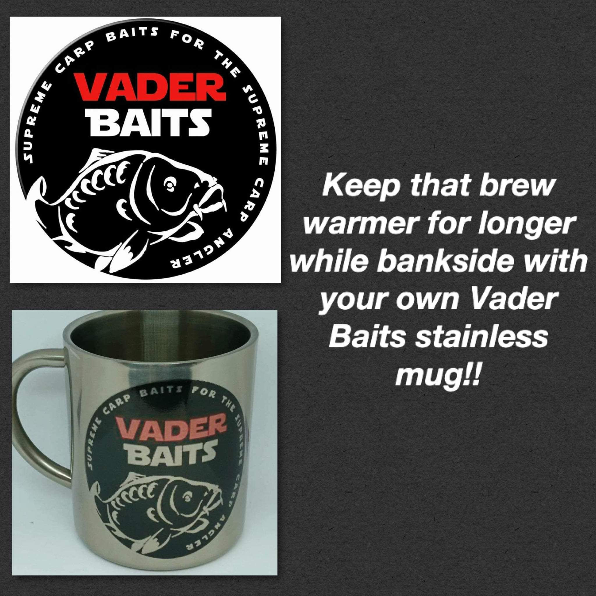 Vader Baits stainless Steel mug 