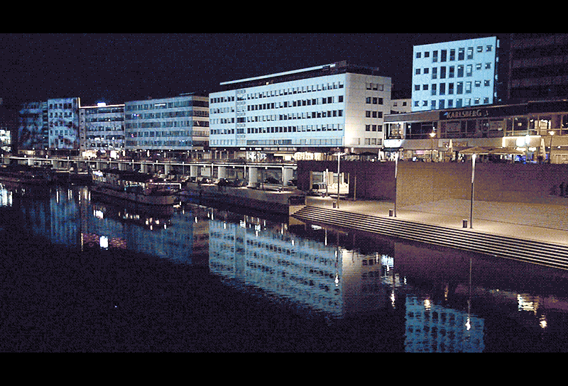 Lightact, Berliner Promenade von Martin Fell
