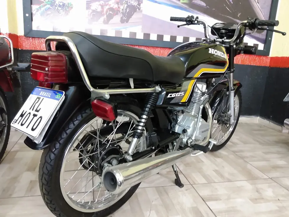 Miniatura: HONDA CG 125 STROKE - 1988