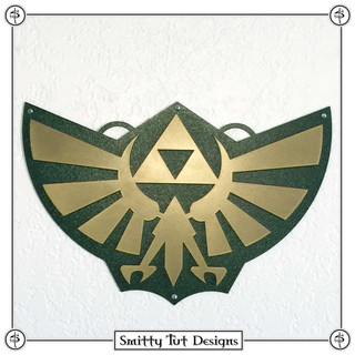 Legend of Zelda Magnetic Metal Wall Plaque!