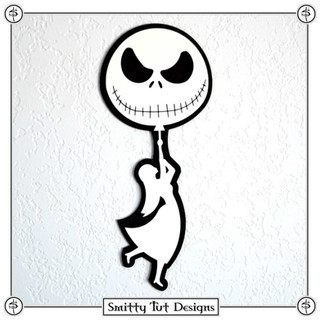 Jack and Sally Metal Wall Plaque!