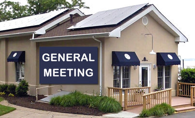 General Meeting - Thursday, February 5th @7:30