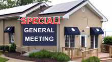Special General Meeting - Thursday, May 7th @7:30
