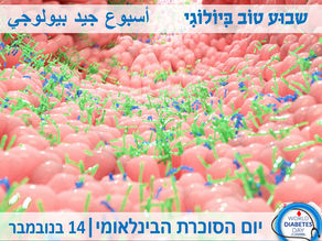 יום הסוכרת הבינלאומי - 14.11