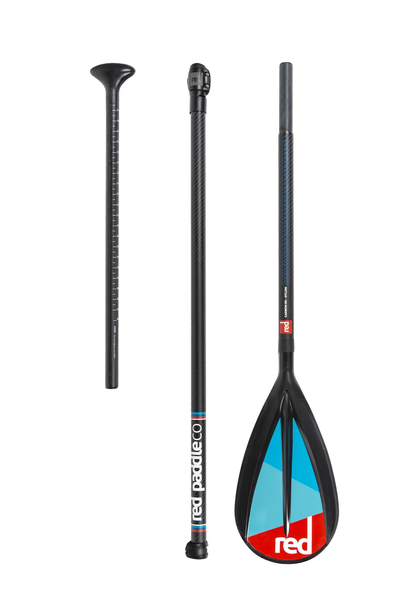 Red Paddle Carbon 50 Nylon 3-delig