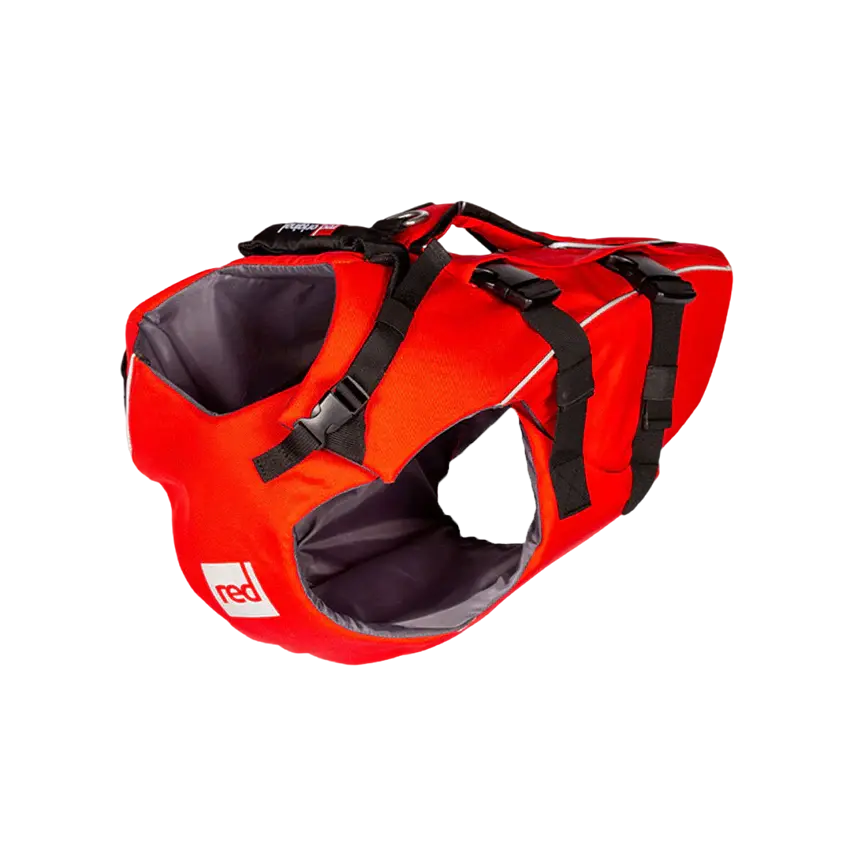 Red Paddle dog pfd rood