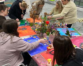 A Corporate Wellbeing Workshop in action