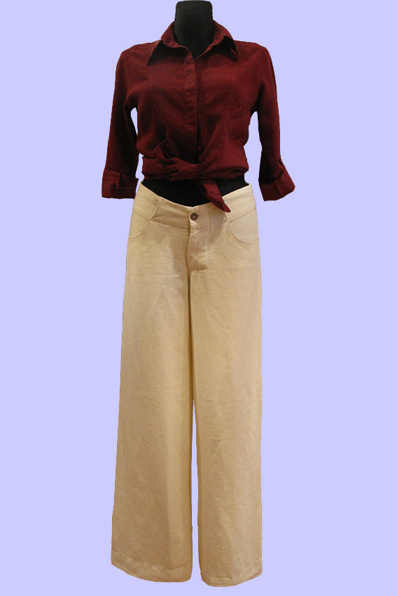 Thumbnail: Hose Anja Panama-Hanf natur