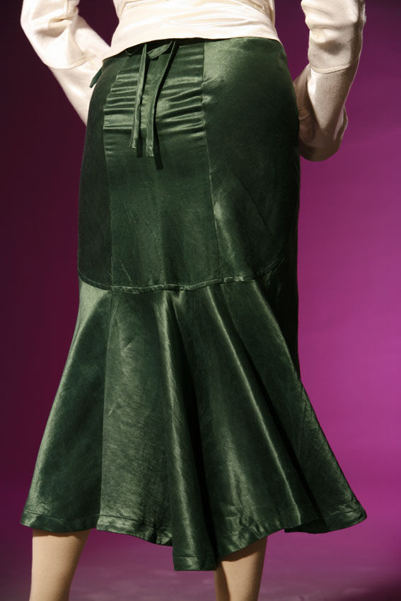 Miniaturbild: Bonnie Rock Hanf-Seide dunkelgrün hinten