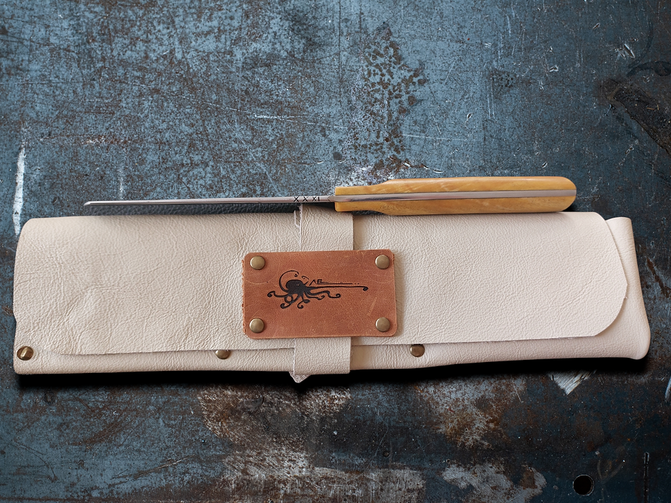 Thumbnail: Santoku geel geïmpregneerd