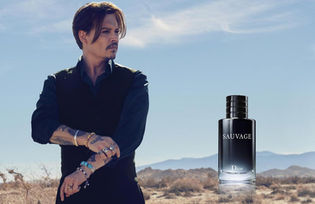 Johnny Depp más salvaje e irresistible para Dior