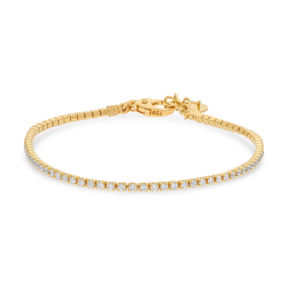 Thumbnail: The Luminous Diamond Slider Bracelet