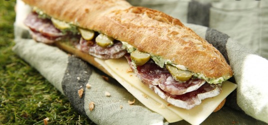 Arranged Food and Objects