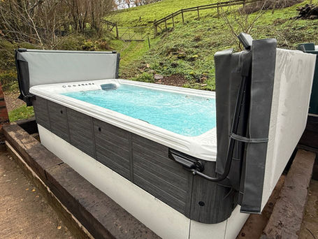 Swim Spa Delivery in the Forest of Dean – Luxury Swim Spa Installation by Wyre Forest Spas