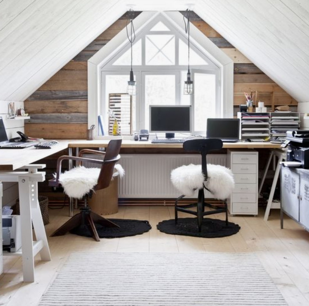 Turning your loft into a home office