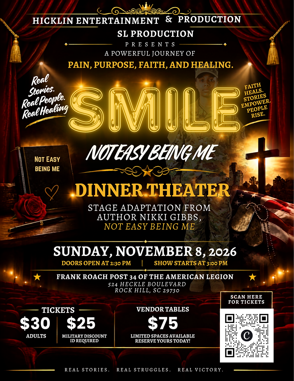 Smile: Not Easy Being Me Dinner Theater