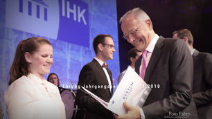 IHK Karlsruhe - Ehrung der Jahrgangsbesten