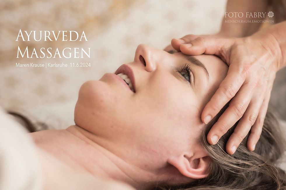 Ayurveda Massagen auch für Schwangere