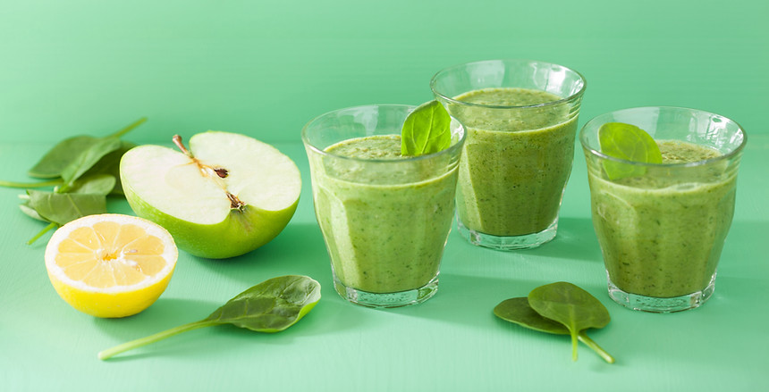 Gesunde Grüne Smoothies