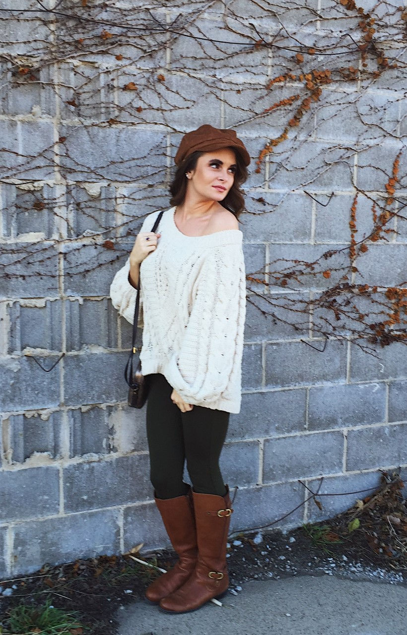 I can't get over how perfect this outfit is for Fall.