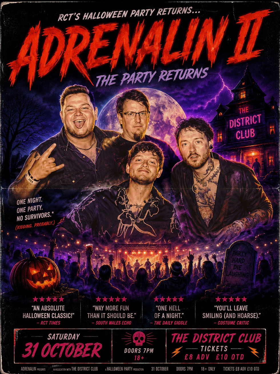 Adrenalin presents ‘Halloween II’