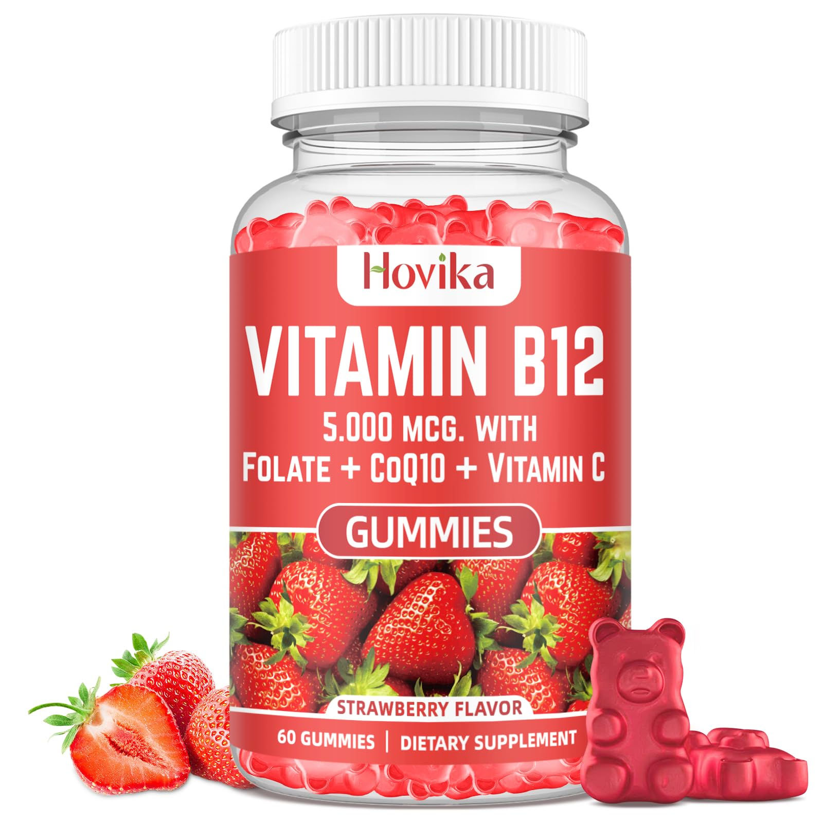Vitamin B12 Complex 5000 mcg Methyl B12 Adenosyl B12 & Hydroxy B12 with Coenzyme
