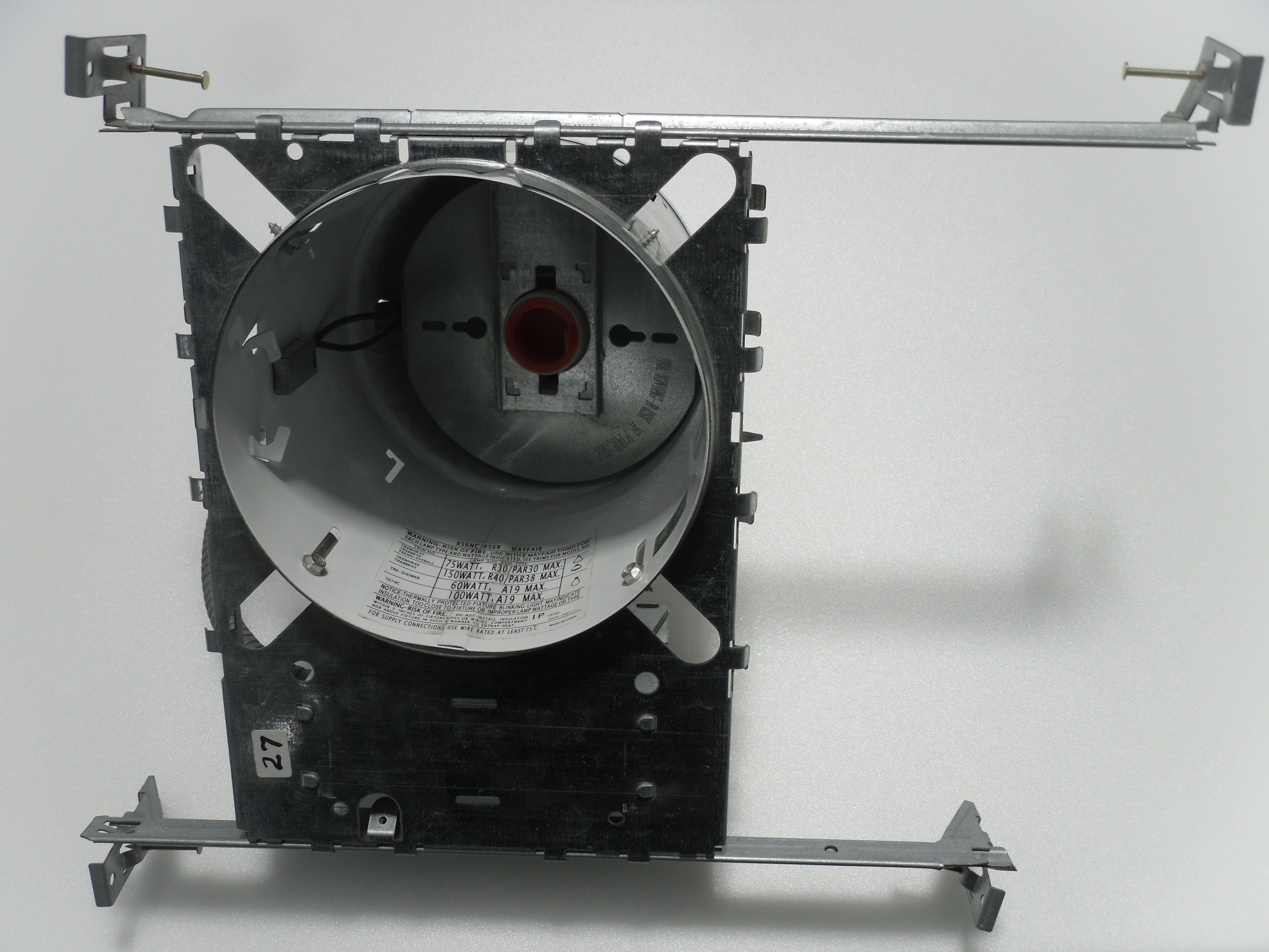 6" Line New Construction Recessed Housing