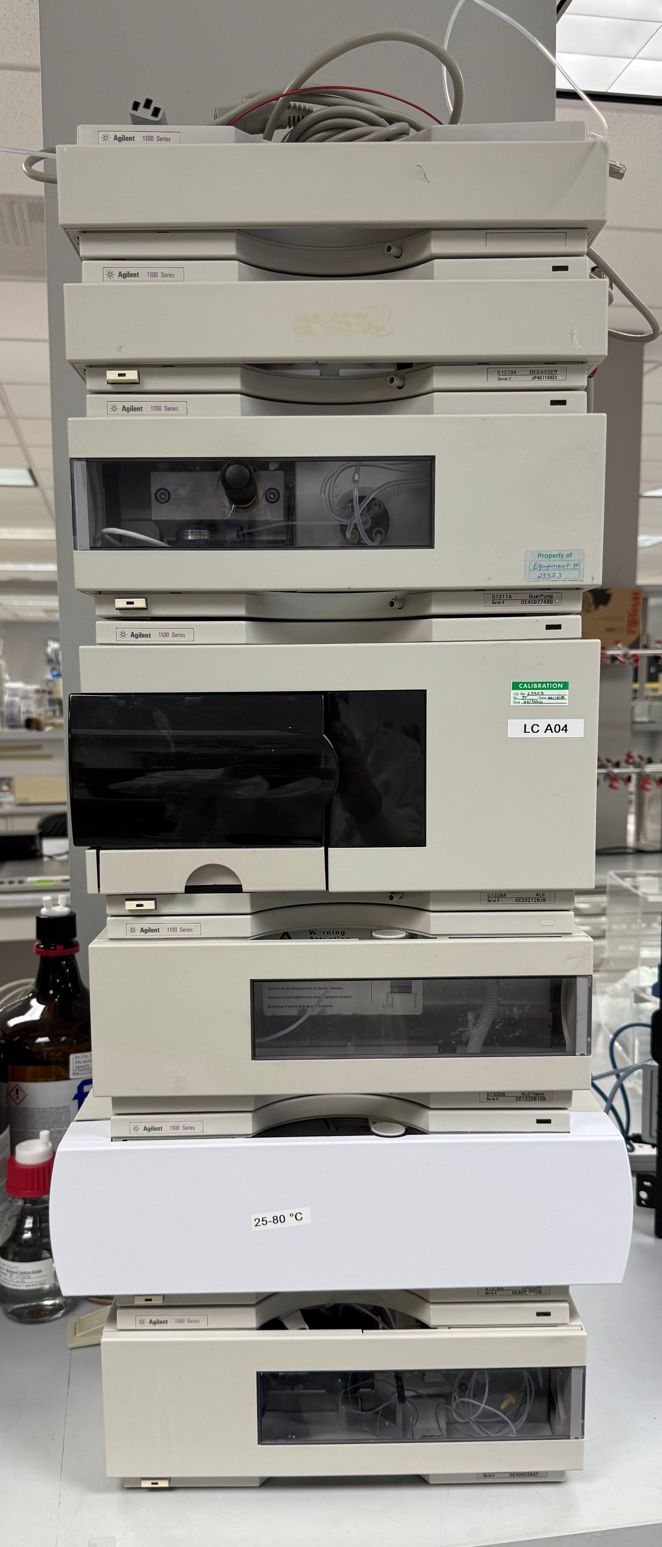 Agilent 1100 LC system with Datasystem Win11 Chemstation