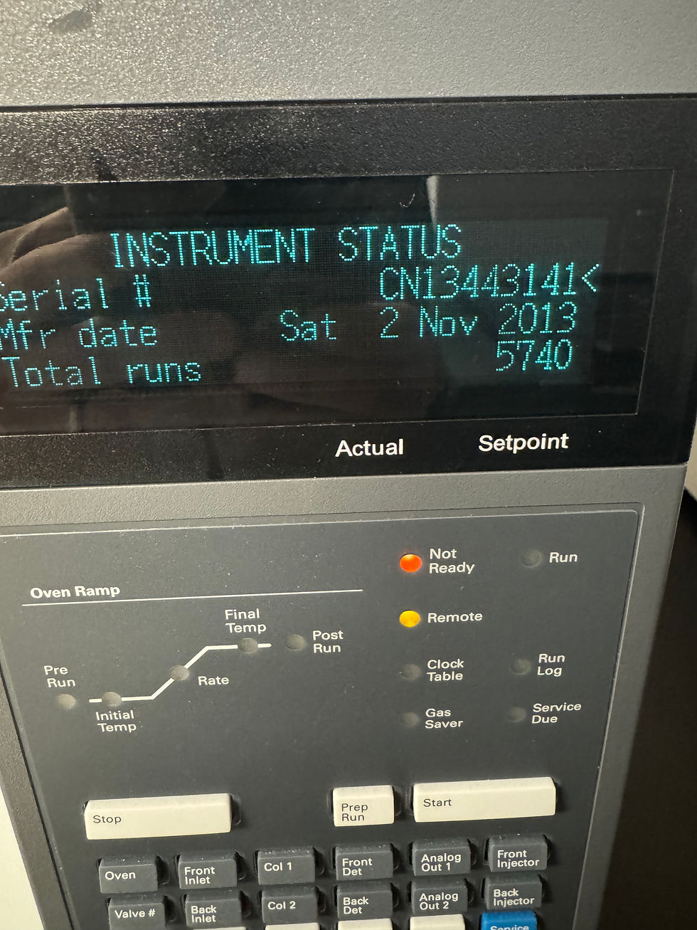 Thumbnail: Agilent 7890B 5977B GC/MS with G4513A and G4514A autosampler