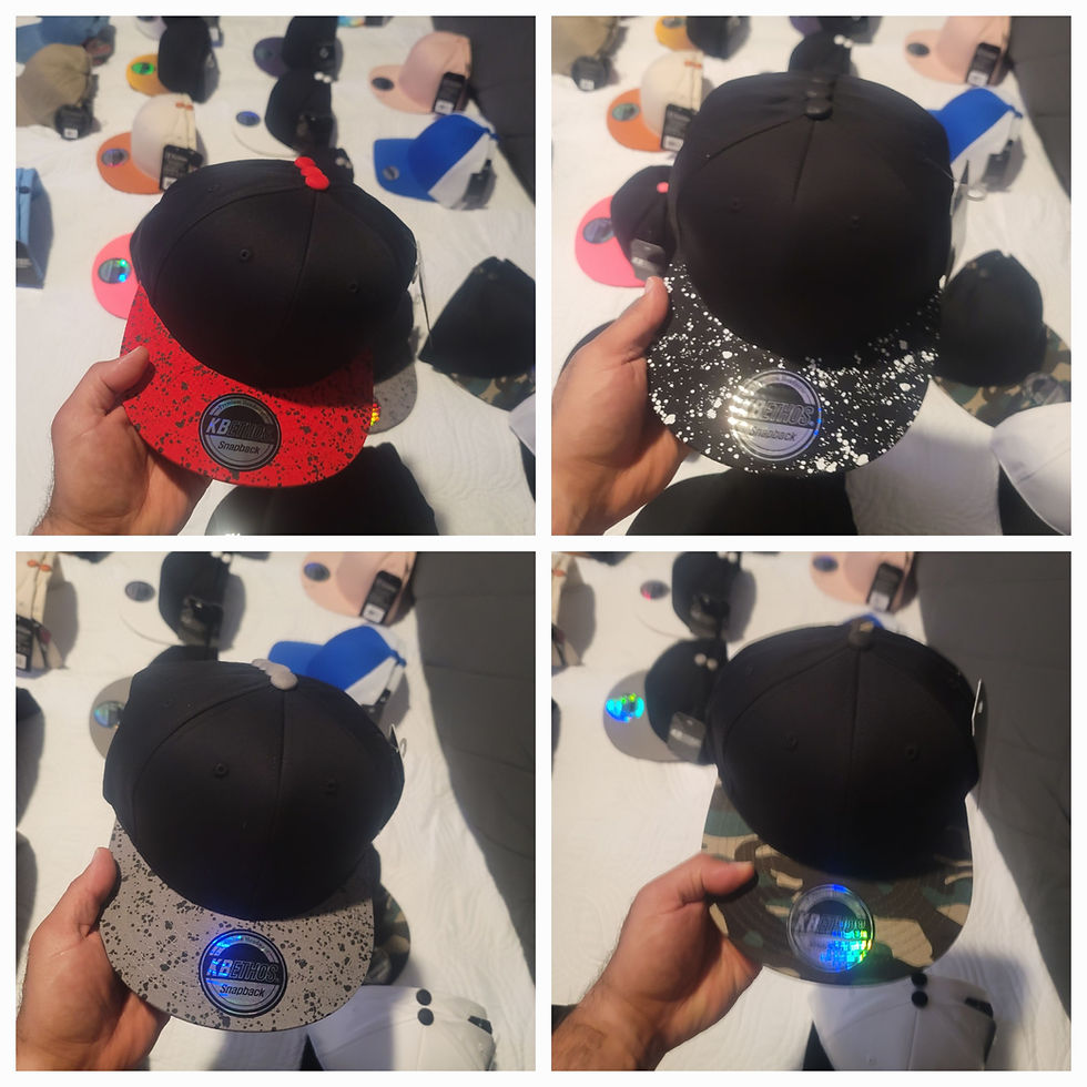 Thumbnail: Available hat color options for Puerto Rican custom embroidered snapback.