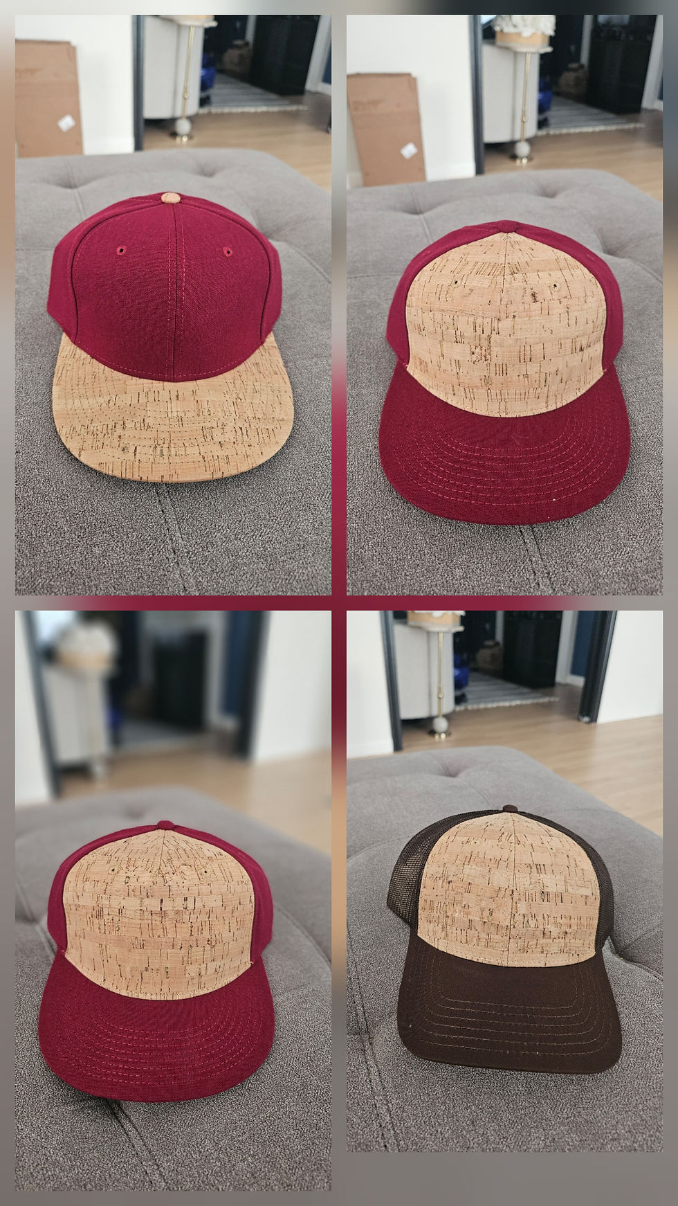 Thumbnail: Taíno Warrior embroidered Puerto Rican hat cork snapback 2