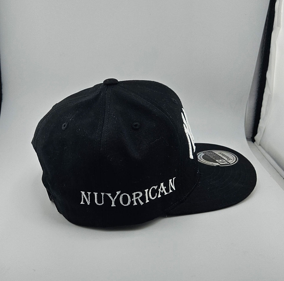 Thumbnail: Custom name embroidery on Nuyorican hat