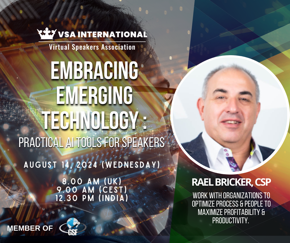 Embracing Emerging Technology : Practical AI Tools for Speakers