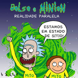 Bolso e Minion