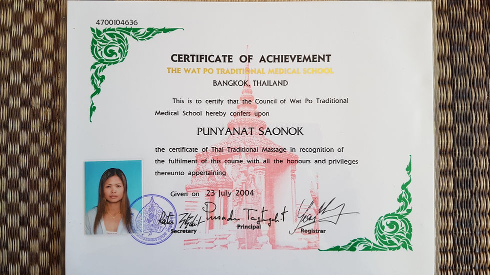 Diplome Wat Po