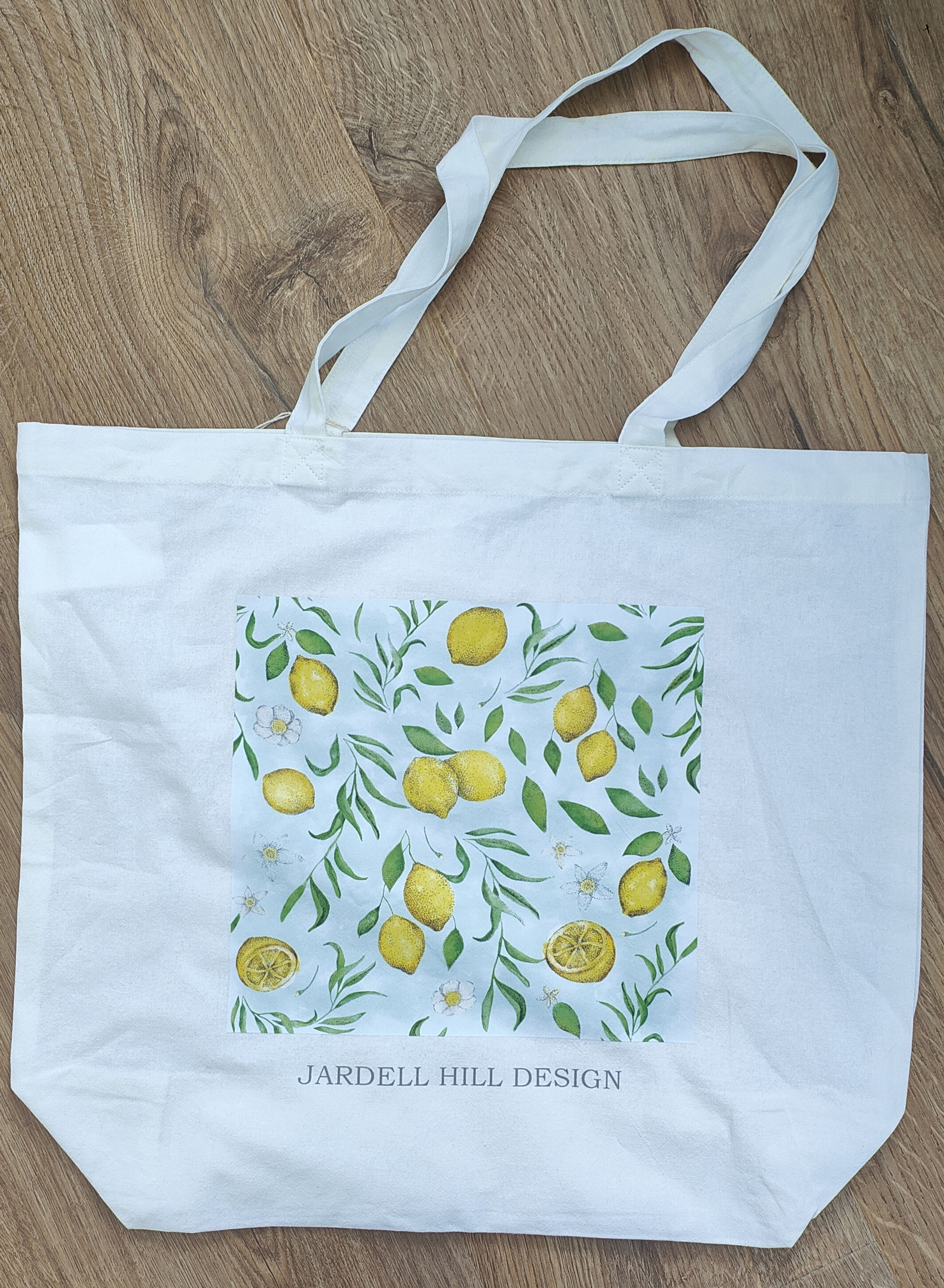 Lemon tote bag