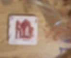 Thumbnail: Melrose Abbey printed coaster