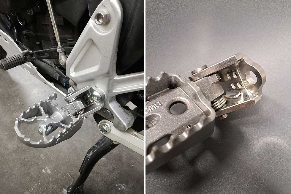 Thumbnail: Donner Tech Footpeg Lowering Brackets - T700