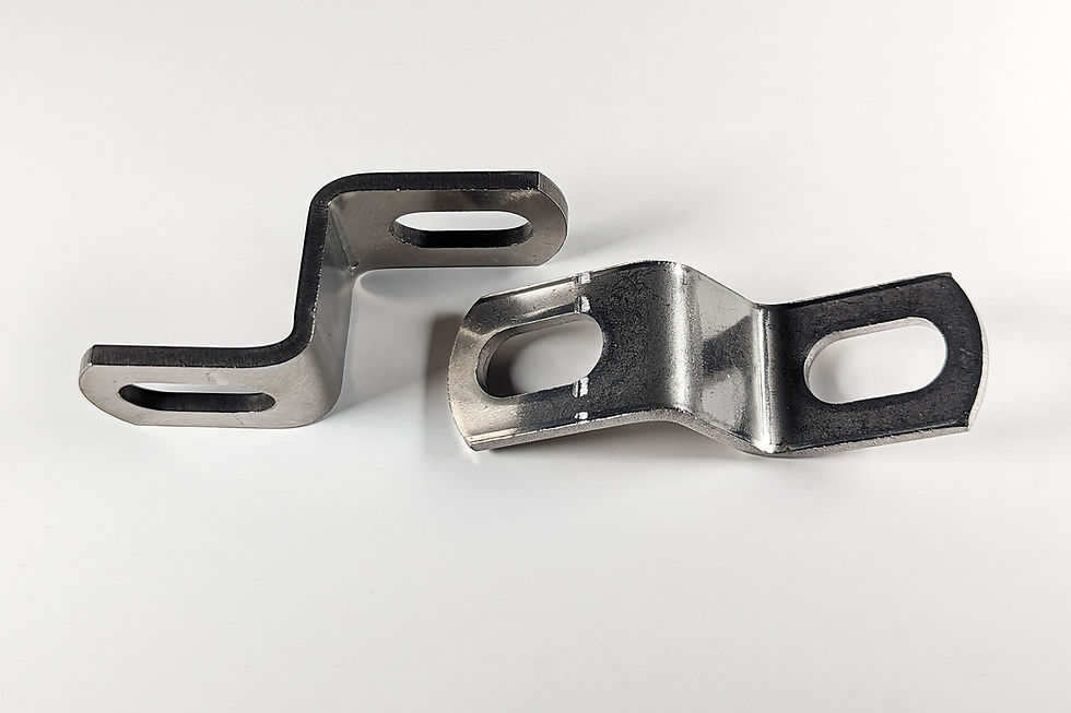 Z-Shape Turn Signal Relocation Brackets