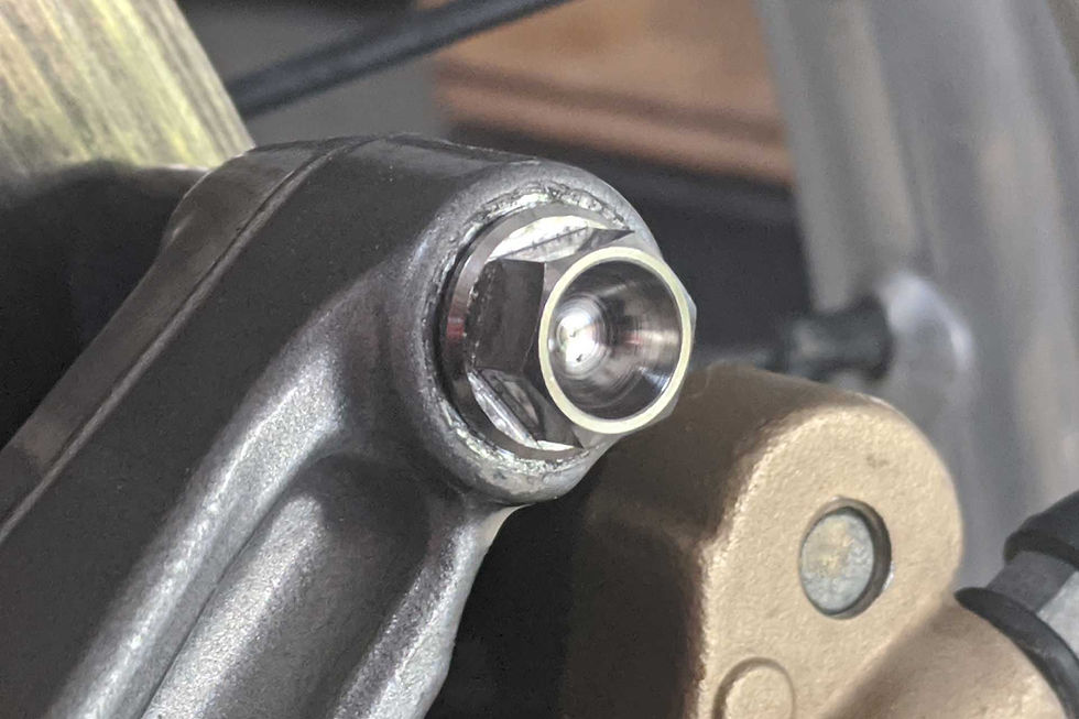 Thumbnail: Titanium Front Brake Caliper Bolts - DR650