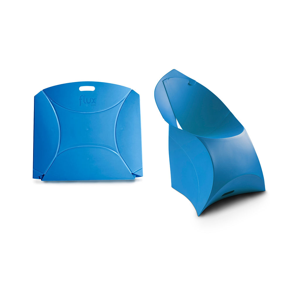 Miniature : FOLDING CHAIR JUNIOR - SKY BLUE MINIMAL COLLECTION 00001368