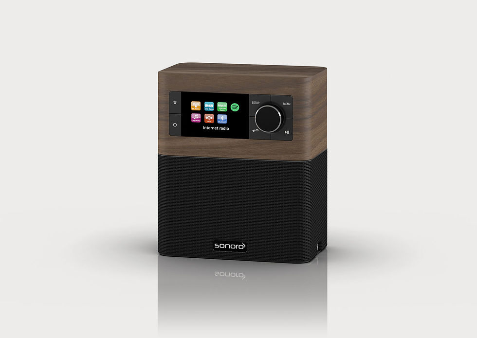 Thumbnail: DAB Radio And Multi Room Bluetooth Speaker MINIMAL COLLECTION 000073 Stream